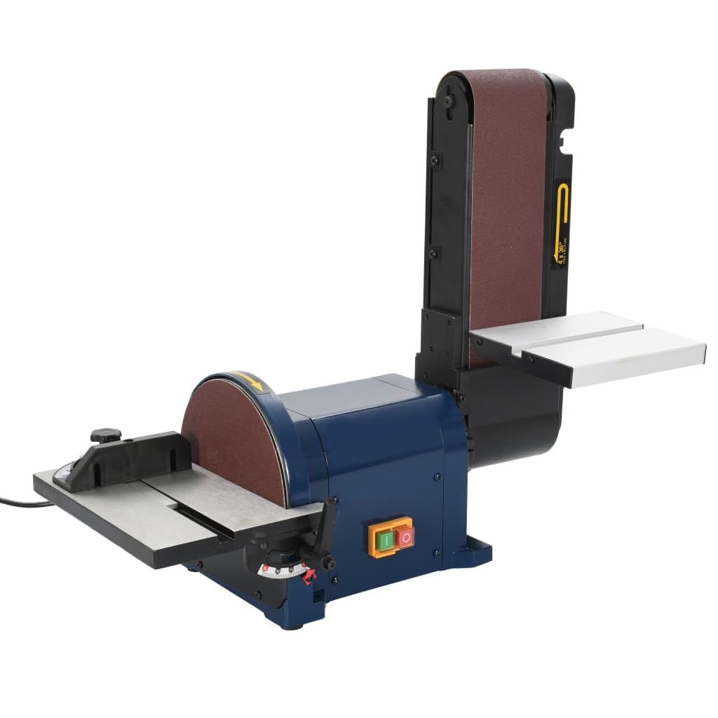 vidaXL Bandschleifer Tellerschleifer Schleifmaschine Bandschleifmaschine Schleifband Schleifteller 5