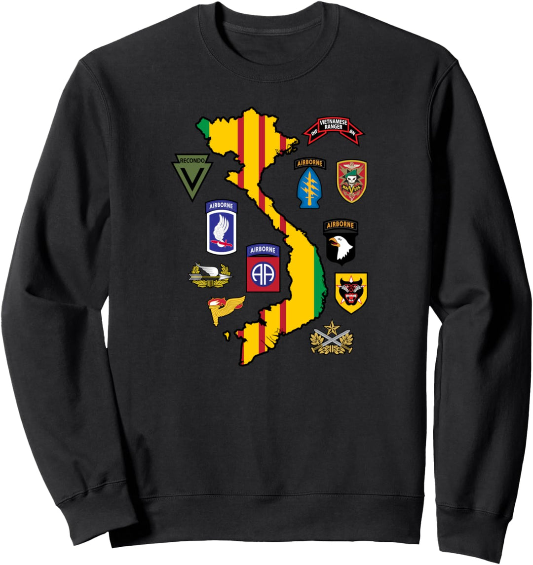 Amerikanischer Marodeur: Special Operations Vietnam Veteranen Sweatshirt