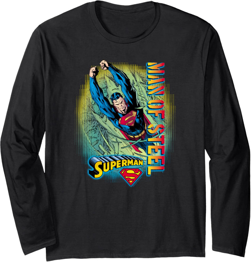 Superman Breakthrough Langarmshirt