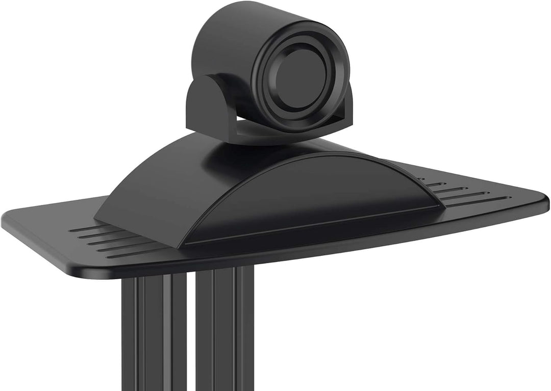 PureMounts PDS-0011C Single Screen TV Standfuss, VESA: bis 1000x600 mm silbergrau/schwarz, Standfuss