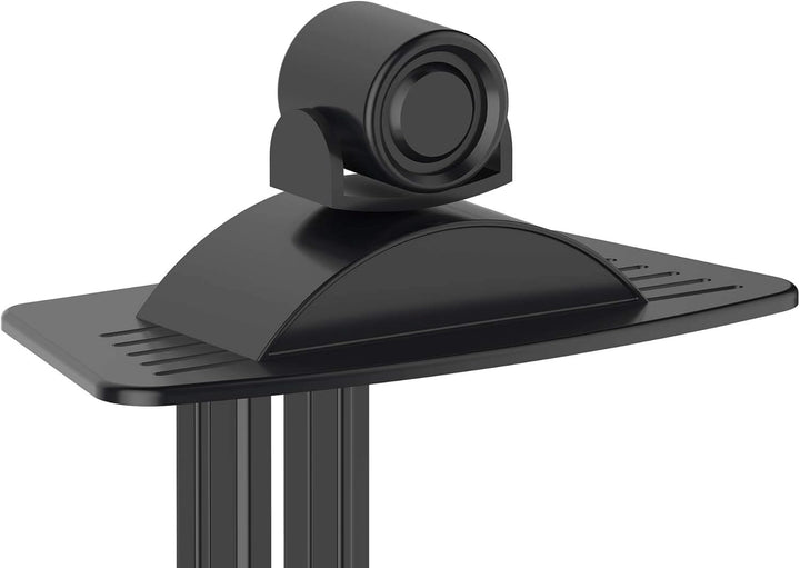 PureMounts PDS-0011C Single Screen TV Standfuss, VESA: bis 1000x600 mm silbergrau/schwarz, Standfuss