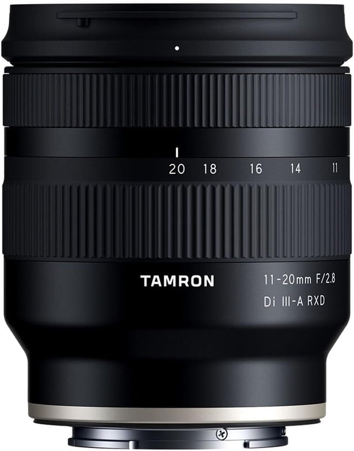 TAMRON B060 11-20mm F/2.8 Di III-A RXD, Objektiv für Sony E-Mount (APS-C), Schwarz, Weitwinkel & WD