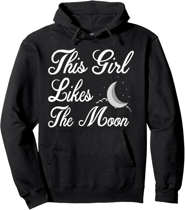 Dieses Mädchen wie der Mond Pullover Hoodie