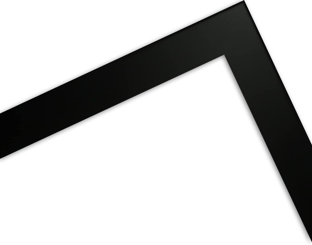 WANDStyle Bilderrahmen KLASSISCH 50x50 I Farbe: Schwarz I Holzbilderrahmen I Bilderrahmen Modern I M