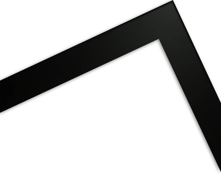 WANDStyle Bilderrahmen KLASSISCH 50x50 I Farbe: Schwarz I Holzbilderrahmen I Bilderrahmen Modern I M