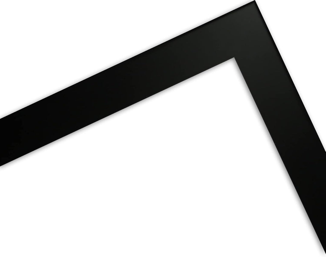 WANDStyle Bilderrahmen KLASSISCH 30x40 I Farbe: Schwarz I Holzbilderrahmen I Bilderrahmen Modern I M
