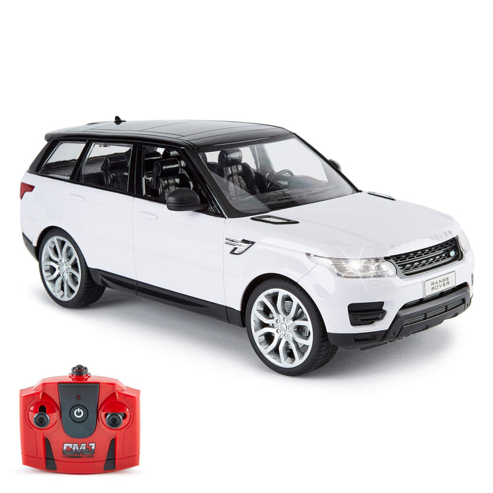 CMJ RC Cars 114GRRW Land Rover Cars Offiziell lizenzierte Fernbedienung Range Sport in 30 cm Grösse