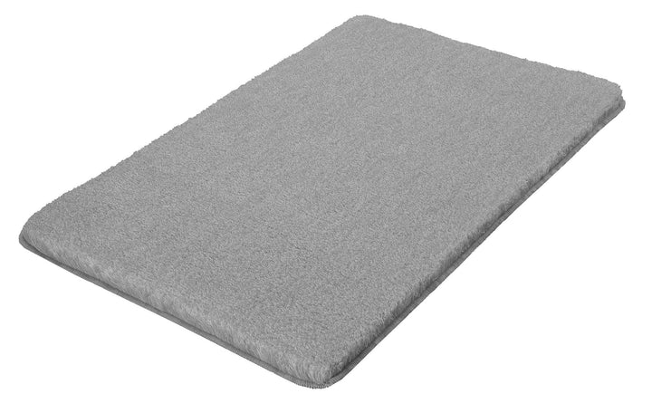 Kleine Wolke Badteppich, Polyacryl, Mikrofaser, Grau, 1 cm cm 50 x 80 cm Grau, 50 x 80 cm Grau
