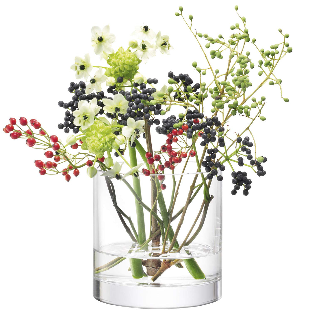 LSA Column Vase/Kerzenhalter H12 x Ø12cm Klar 12 x 12 x 12 cm, 12 x 12 x 12 cm