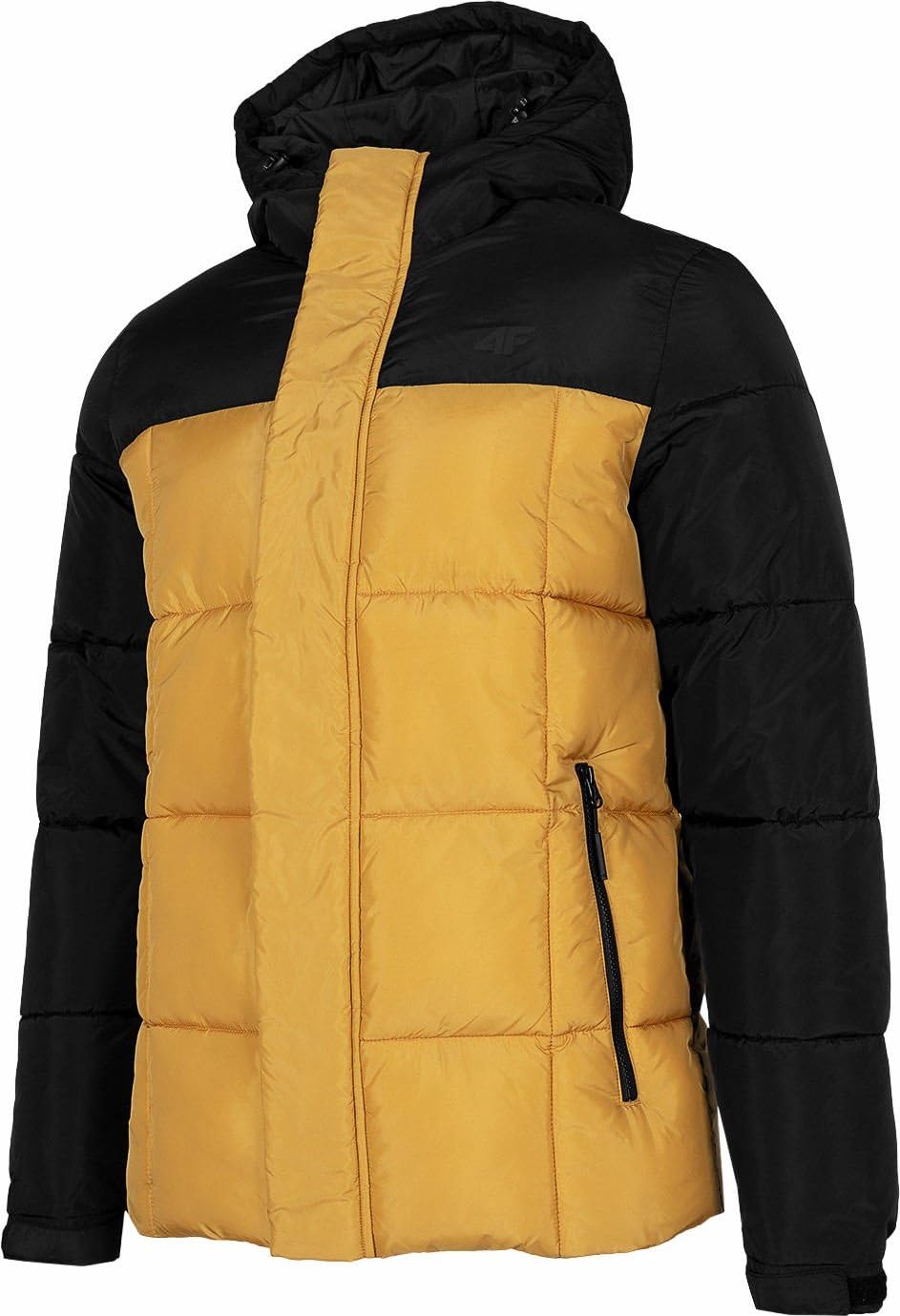 4F Herren Mantel L Gelb, L Gelb