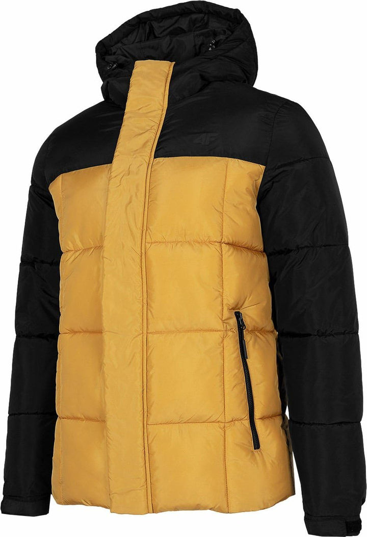 4F Herren Mantel S Gelb, S Gelb