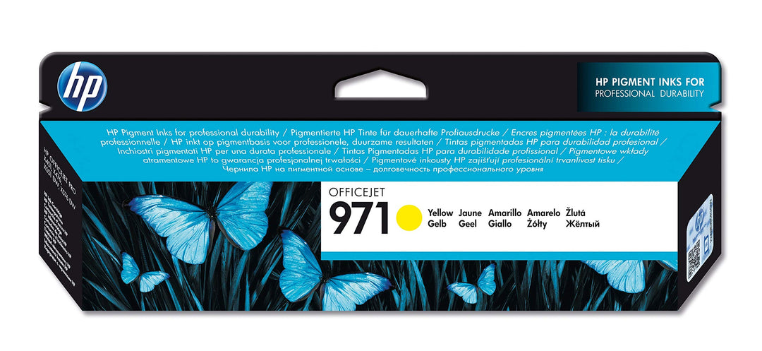 HP Original Tinte Nr. 971 Yellow für OFFICEJET PRO X451DN, X451DW, X476DN MFP, X476DW MFP, X551DW, X
