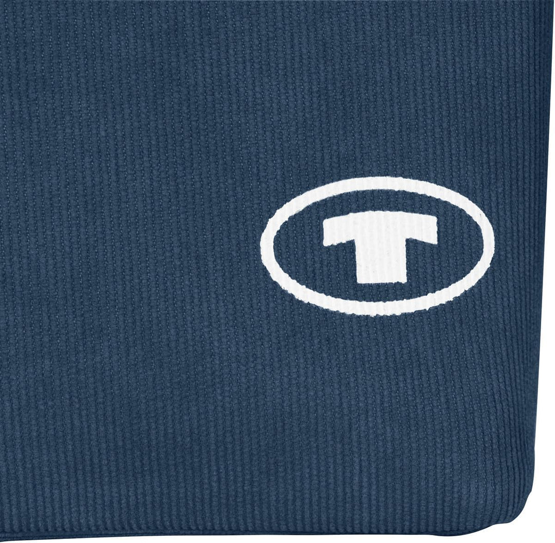 TOM TAILOR Faltbarer Wäschekorb navy gross | Wäschesammler mit Kordelgriff | Wäschesack faltbar für