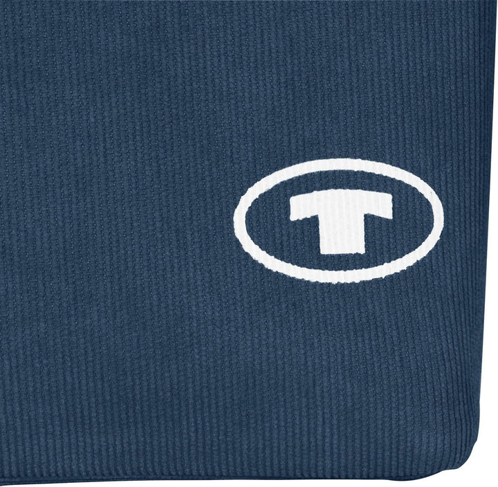 TOM TAILOR Faltbarer Wäschekorb navy gross | Wäschesammler mit Kordelgriff | Wäschesack faltbar für