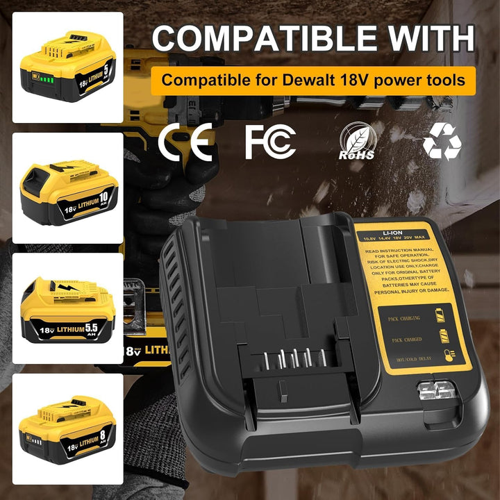 Ersatz für Dewalt Ladegerät 12V