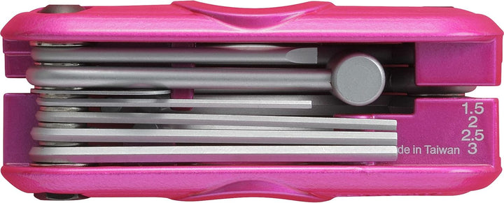 IBANEZ Multi-Tool - 11 Werkzeuge in Einem - Metallic Pink - Limited Edition