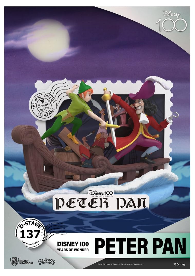 Disney 100th Anniversary D-Stage PVC Diorama Peter Pan 12 cm