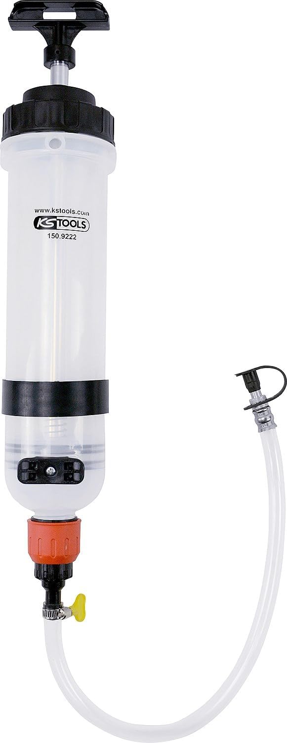 KS Tools 150.9222 Absaug- und Füllhandpumpe, 1,5l, 4042146590843