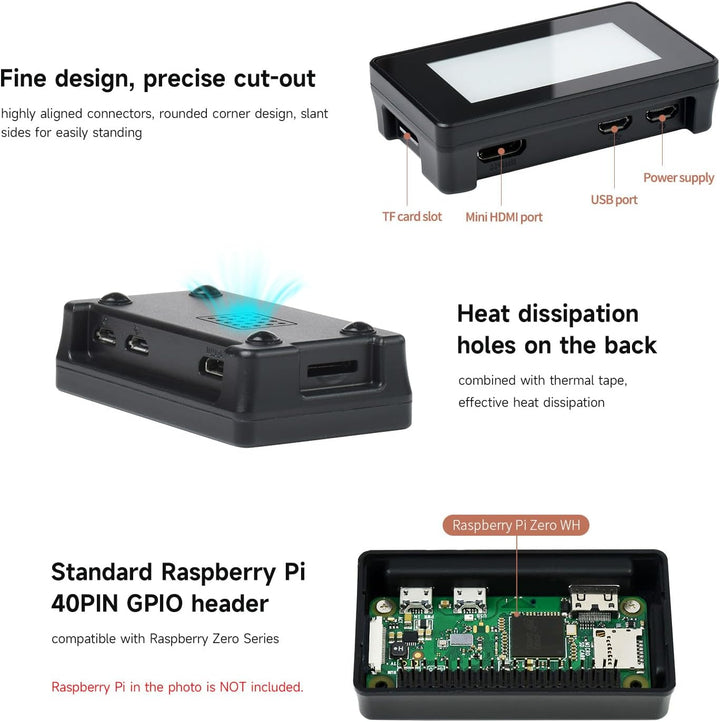 Waveshare 2.13inch Touch E-Paper E-Ink Display for Raspberry Pi Zero 250×122 Pixels Supports Partial
