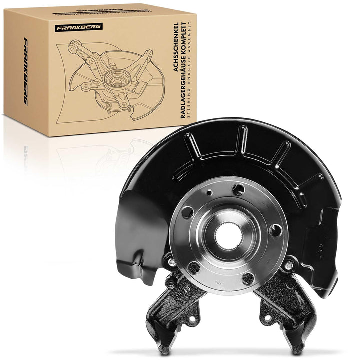 Achsschenkel Radlagergehäuse Komplett Vorne Links für Polo 6R 6C 9N Fox 5Z Cordoba 6L Ibiza 6L 6J 6P