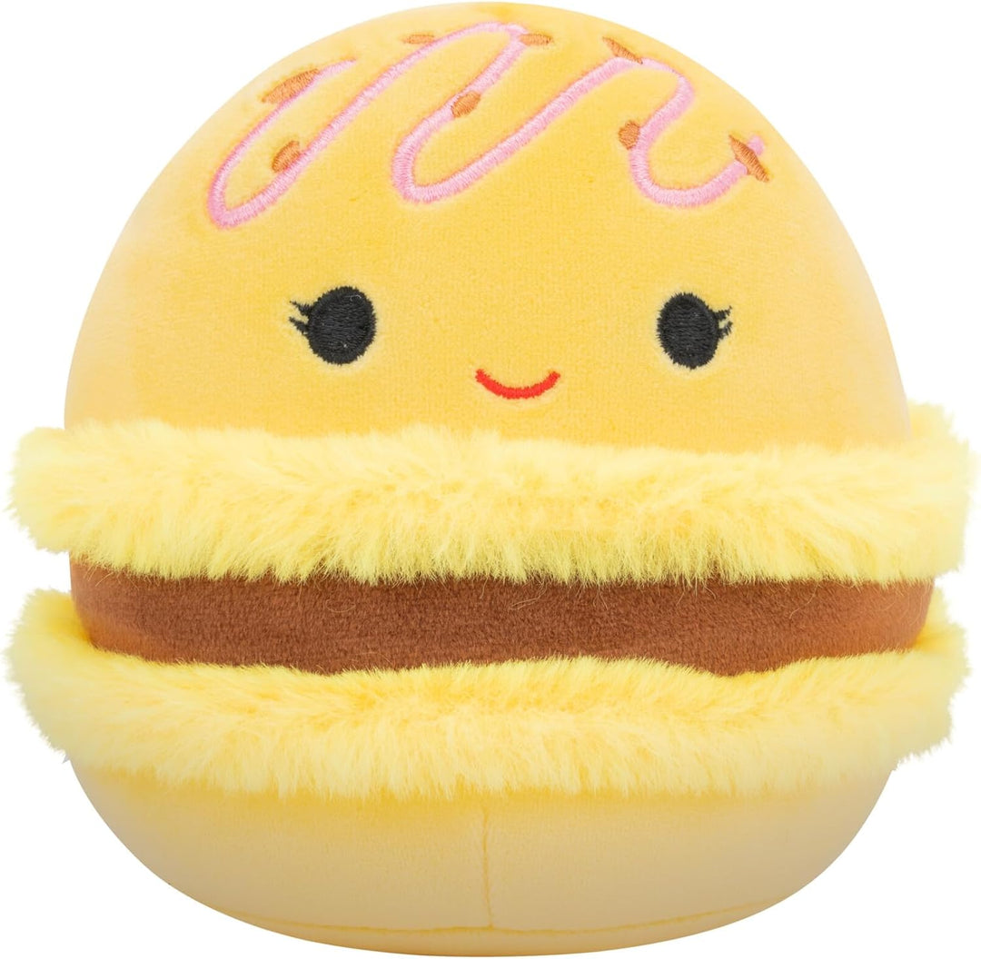 Squishmallows SQCR06866-4er Pack Food Squad, je 12,5 cm superweiche Plüschfiguren, offizielles Jazwa