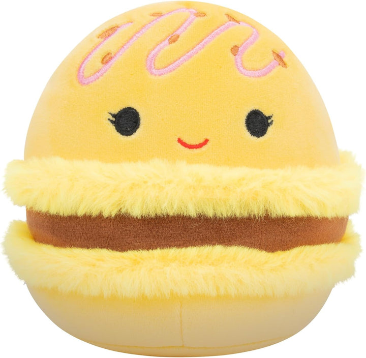 Squishmallows SQCR06866-4er Pack Food Squad, je 12,5 cm superweiche Plüschfiguren, offizielles Jazwa