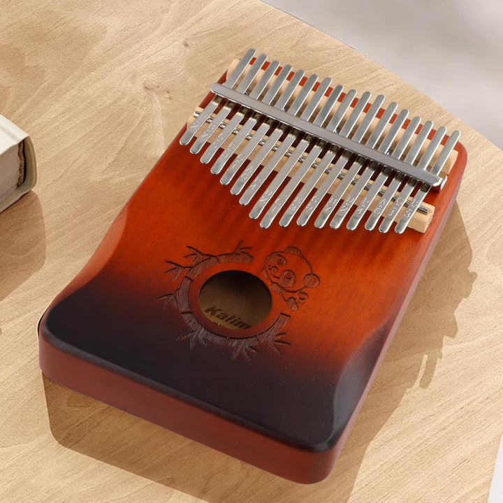 17 Tasten Fingerklavier Massivholz, Kalimba Daumenklavier, Tragbares Daumenklavie, Kalimba Geschenke