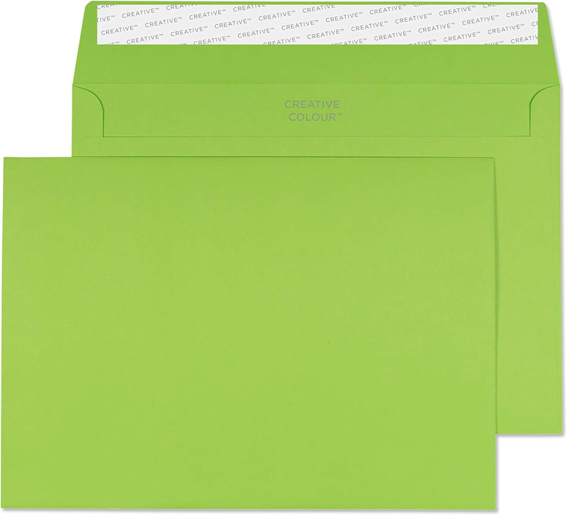 Blake Creative Colour 307 Briefumschläge Haftklebung Limettengrün C5 162 x 229 mm - 120g/m² | 500 St