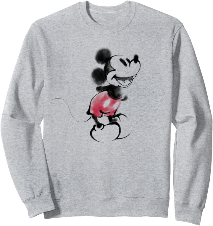 Disney Mickey Mouse Watercolor Sweatshirt