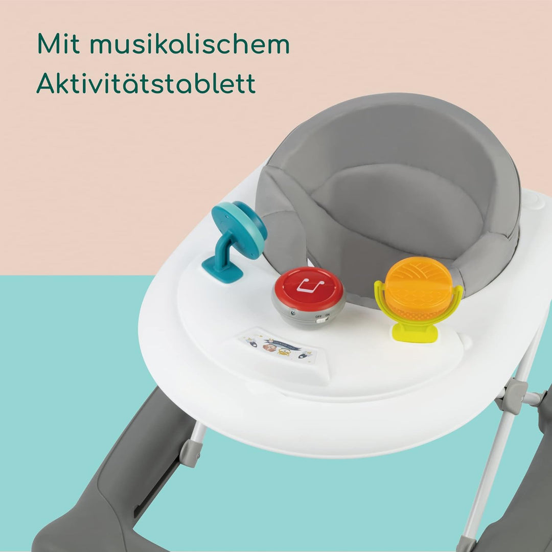 Bebeconfort Explorer Lauflernhilfe, mit abnehmbarem Aktivitätstablett, Einfach zusammenklappbare Lau