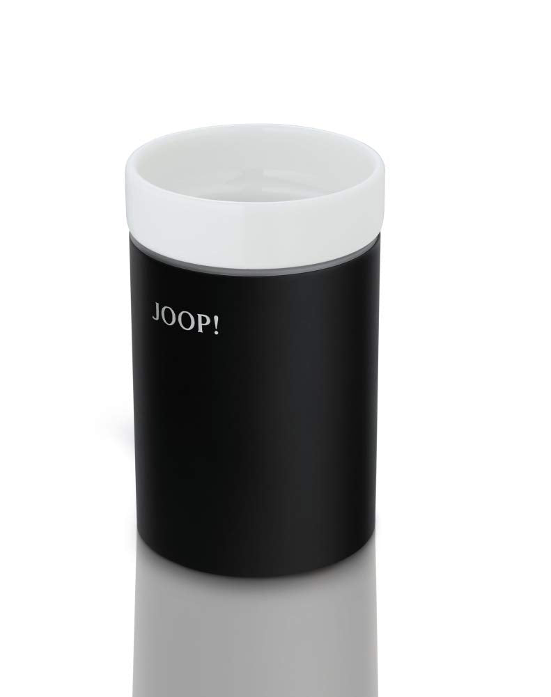 Joop! Blackline Mundbecher - Schwarz/Keramik Weiss