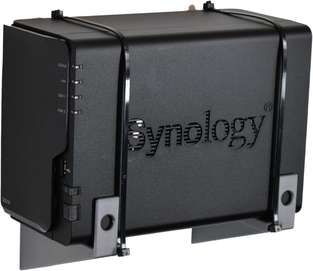 Wandhalterung für Synology Diskstation DS211+, DS212, DS212+, DS213, DS213+, DS214, DS214play, DS216