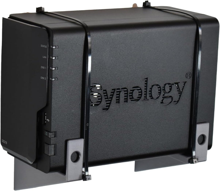 Wandhalterung für Synology Diskstation DS211+, DS212, DS212+, DS213, DS213+, DS214, DS214play, DS216