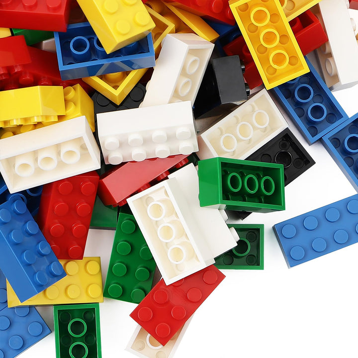 200 Stück 2x4 Gemischte Classic Bausteine, Kompatibel mit Allen Marken, Kreativ Lernspielzeug, Gesch