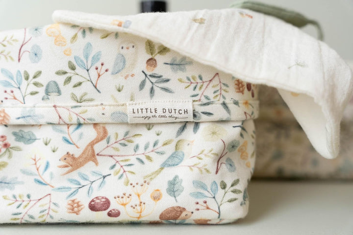 Little Dutch Wickeltischkörbchen Körbchen Korb Utensilo Organizer für den Wickeltisch Baby gross For