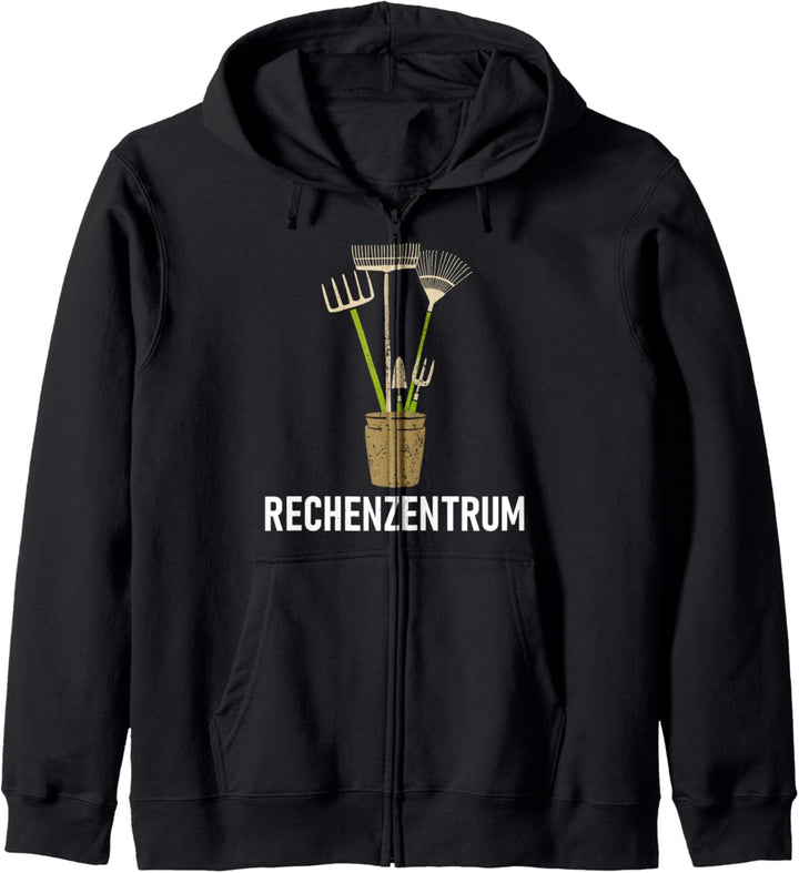 Gärtner Hobbygärtner Schrebergarten Rechenzentrum Spruch Kapuzenjacke