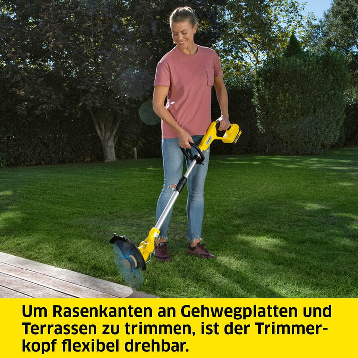 Kärcher 18 V Akku-Rasentrimmer LTR 18-30, Schnittgeschwindigkeit: 7.800 U/min, Schnittkreisdurchmess