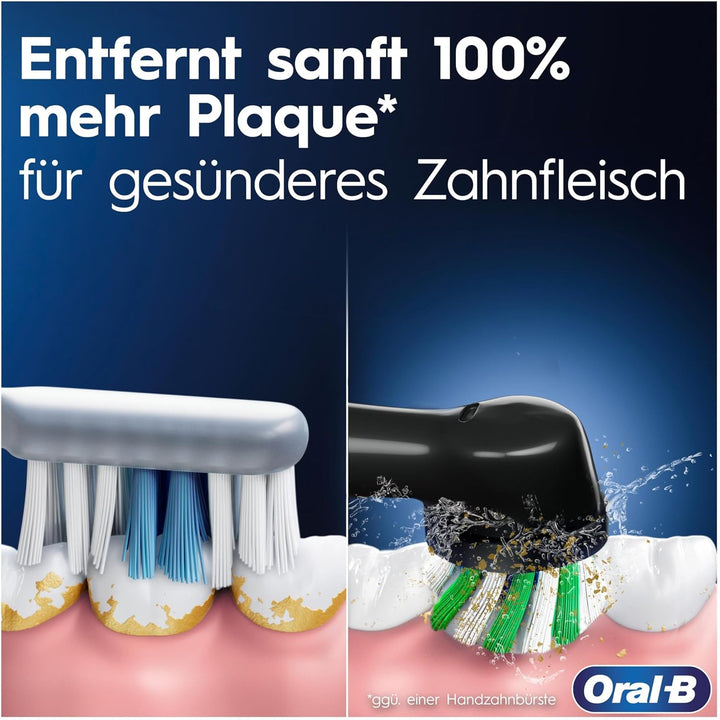 Oral-B Pro Series 3 Plus Edition Elektrische Zahnbürste, 3 Aufsteckbürsten, mit visueller 360° Andru