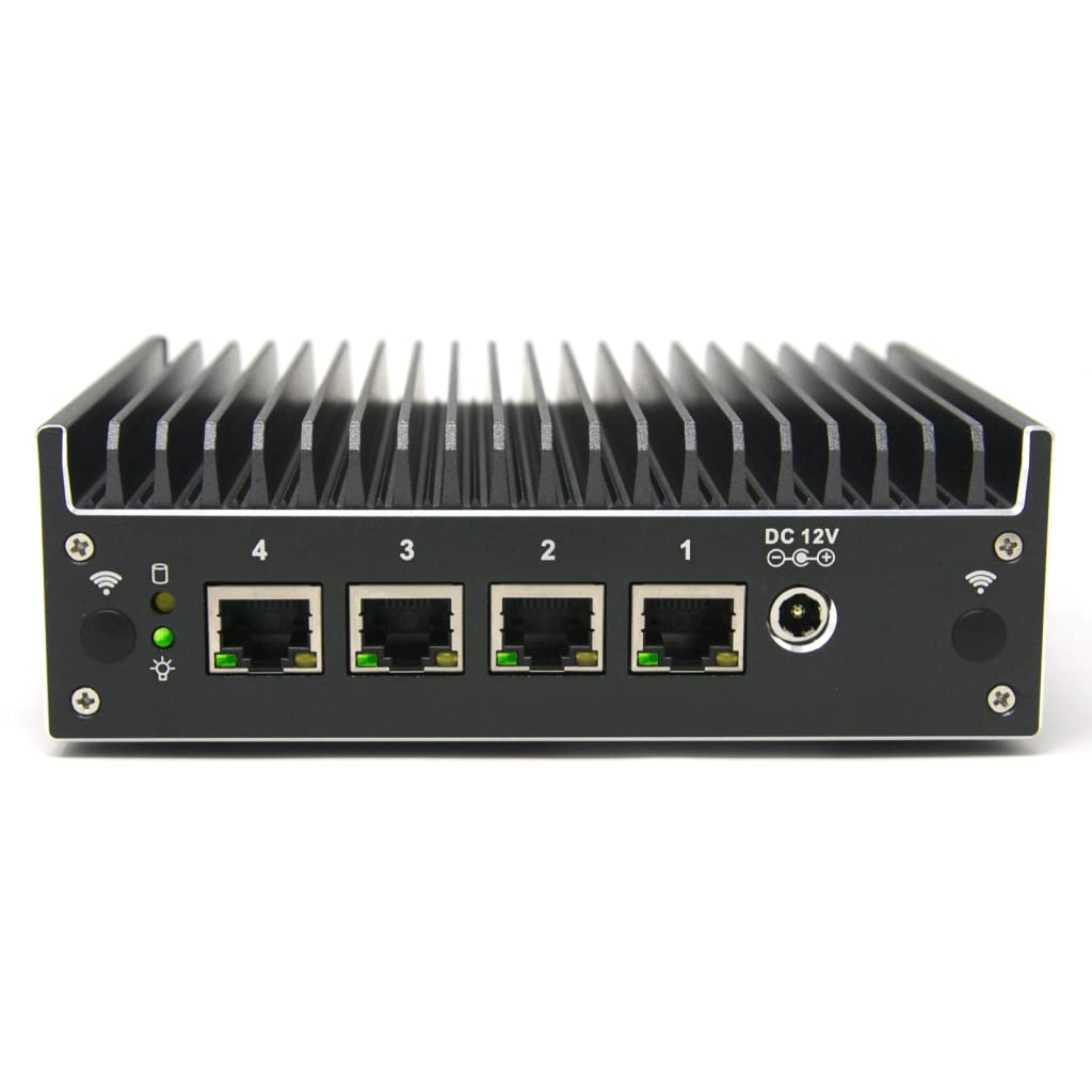 Protectli Vault Pro VP2410-4 Port, Firewall Micro Appliance/Mini PC - Intel Celeron J4125, DDR4 RAM,