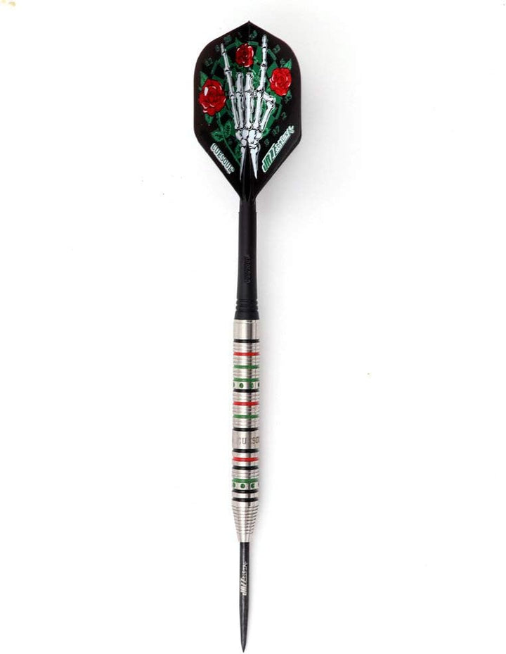 CUESOUL Jazz-Metal 21/23 / 25g Stahlspitze 90% Wolfram Dart Set mit integrierten ROST Flights CSJM-J