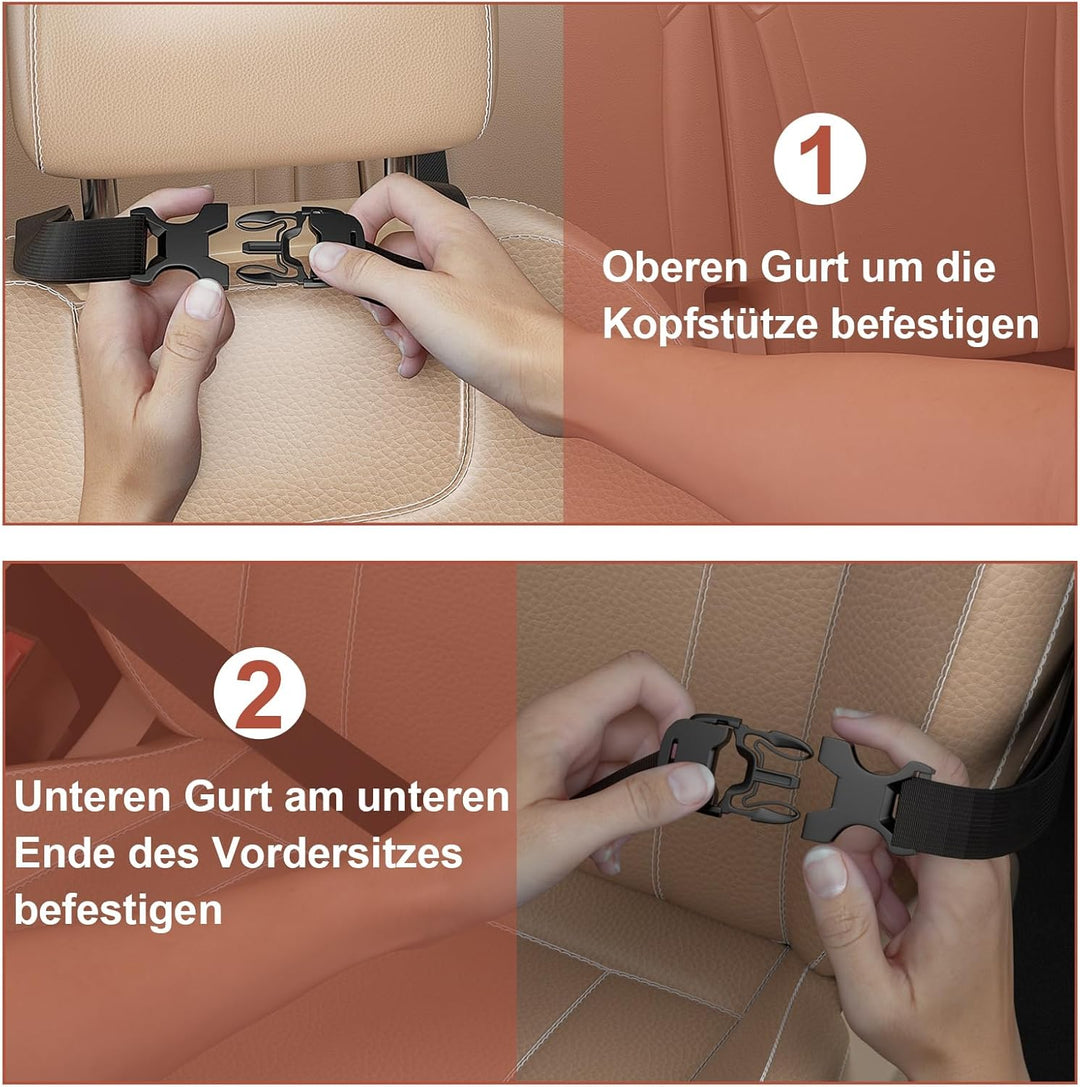 Autositz Organizer, PREMIUM Rückenlehnenschutz Auto Kinder Multifunktional Wasserdicht 600D Oxford R