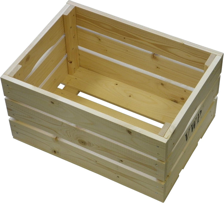 VWP fahrradkiste Holz Natur 40 Liter