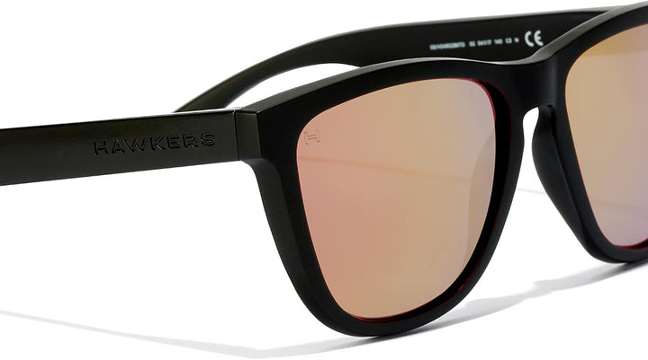 HAWKERS Herren One Sonnenbrille Einheitsgrösse Raw Rose Gold · Black, Einheitsgrösse Raw Rose Gold ·
