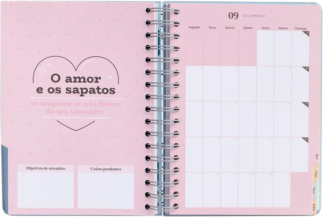 Mr. Wonderful - Jahresplaner Office 2023 Diária - 2023 und alle Meus Projetos, blau, WOA2212424PTZ0