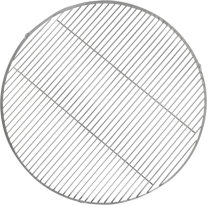 BBQ-Toro Edelstahl Grillrost Rund | Ø 80 cm | Grillgitter mit Seilaufhängung, Hängerost für Schwenkg