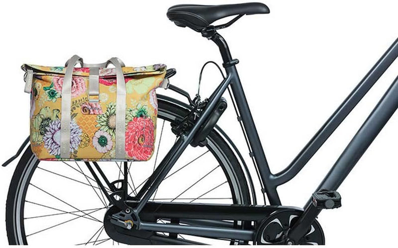 Basil B.V. Basil Bicycle Handbag Bloom Field MIK 29x15x28,5cm Honey Yellow, 29x15x28,5cm Honey Yello