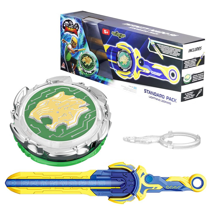 INFINITY NADO Kreisel für Kinder Metall Spielzeug Jungen, Battle Tops Kreisel Launcher Spielzeug, Sp