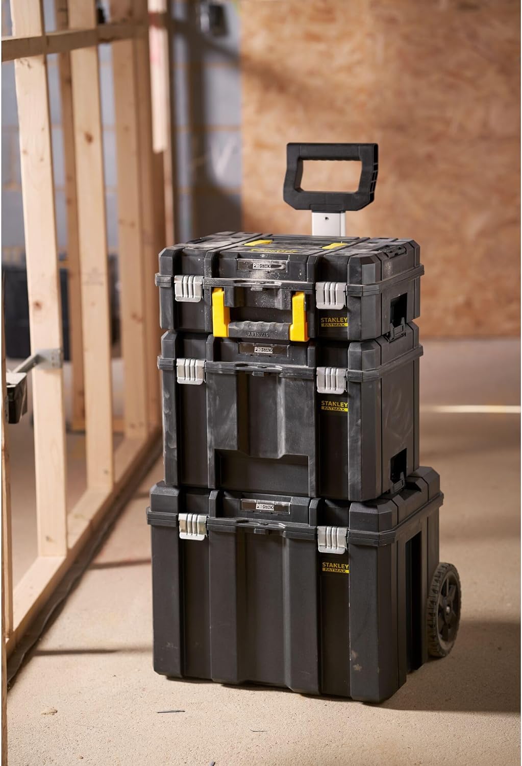 Stanley Torre PRO-STACK 3 piezas: FMST1-71966 (sin espuma) + FMST1-71971 + FMST1-75753