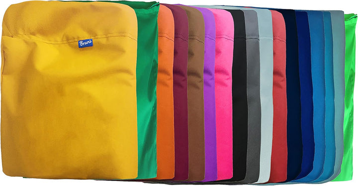 Bruni Classico Sitzsack-Bezug ohne Füllung - Wechselhülle (S, gelb) Small Gelb, Small Gelb
