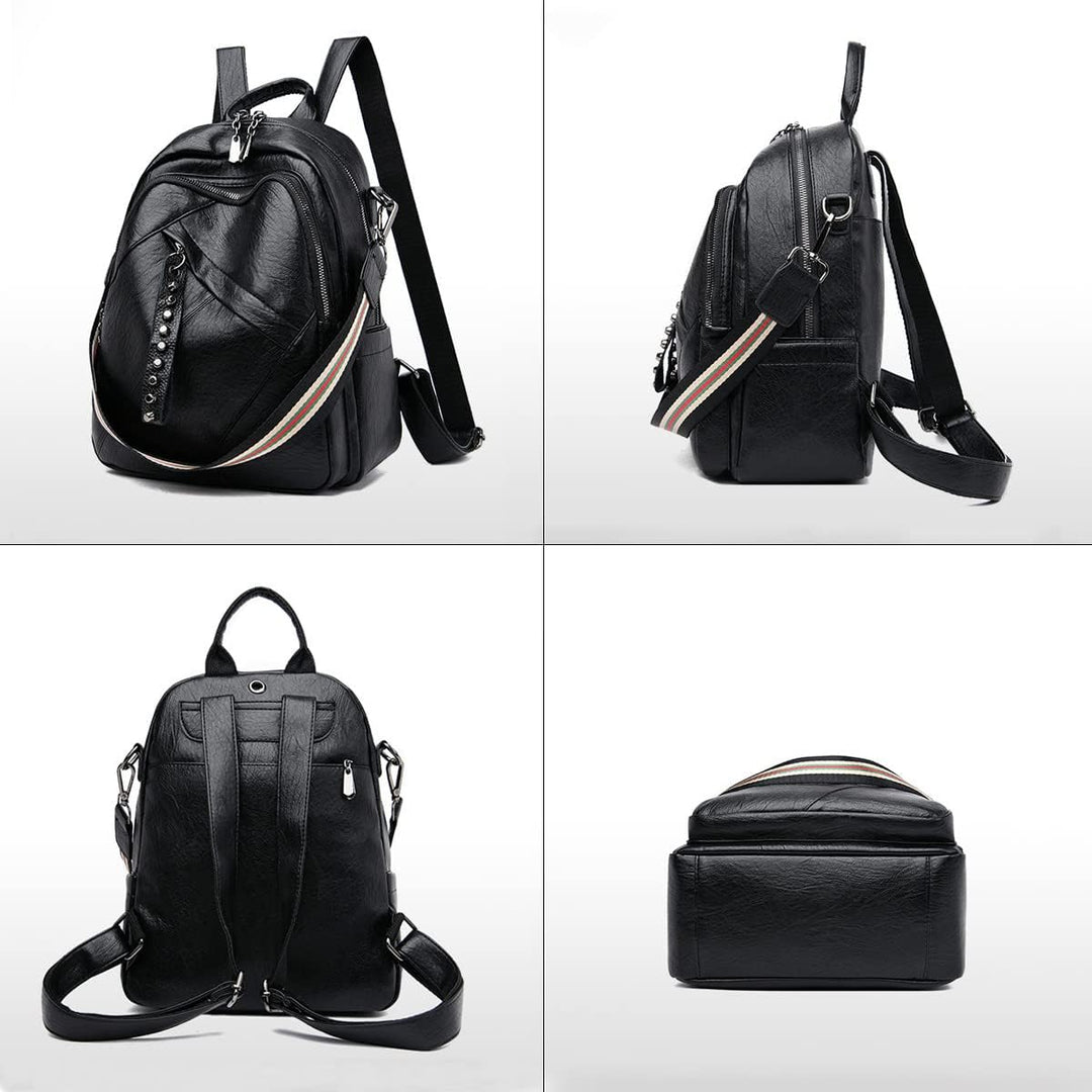 BUKESIYI Damen Tasche Rucksack Handtasche Frauen Backpack Klein Anti Diebstahl Schulrucksack Laptop